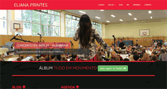 Desktop Screenshot of elianaprintes.com.br